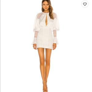 Michael Costello x revolve white dress
